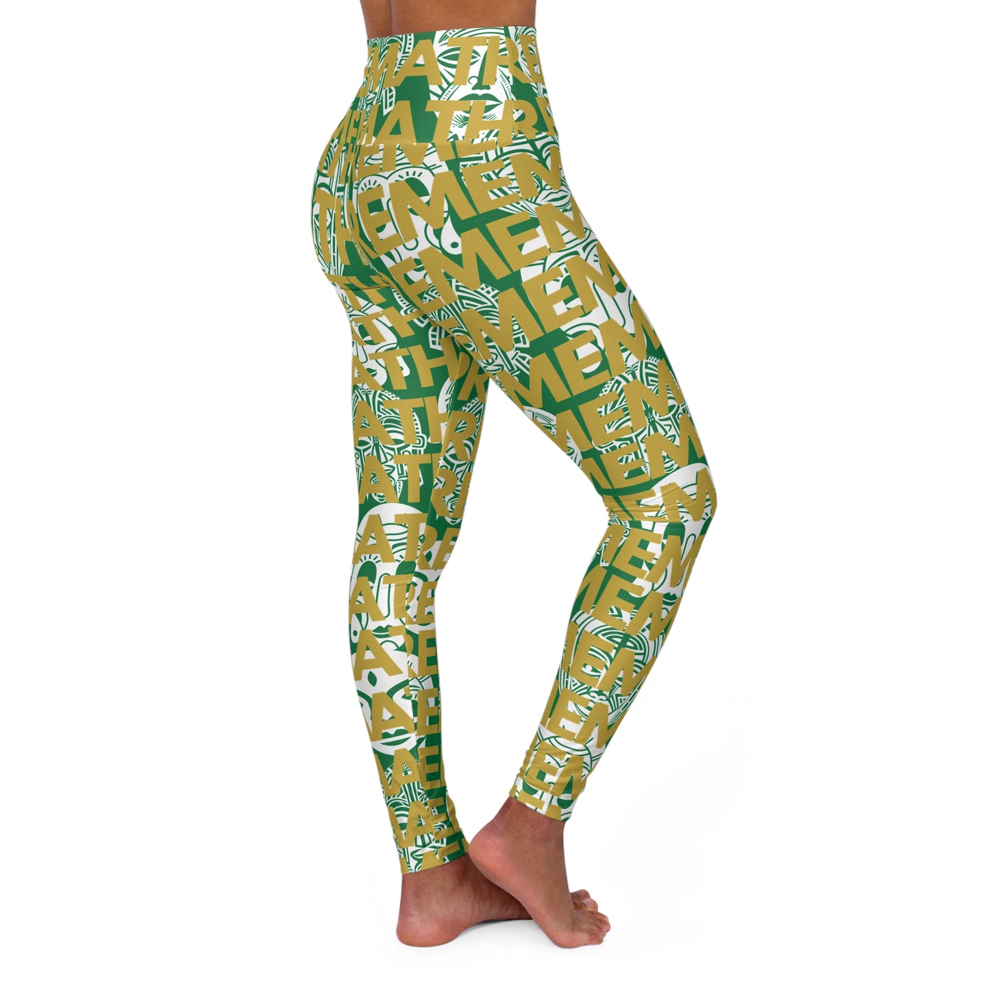 SUPREMEMATHEMATICS HIGH WAIST YOGA LEGGINGS