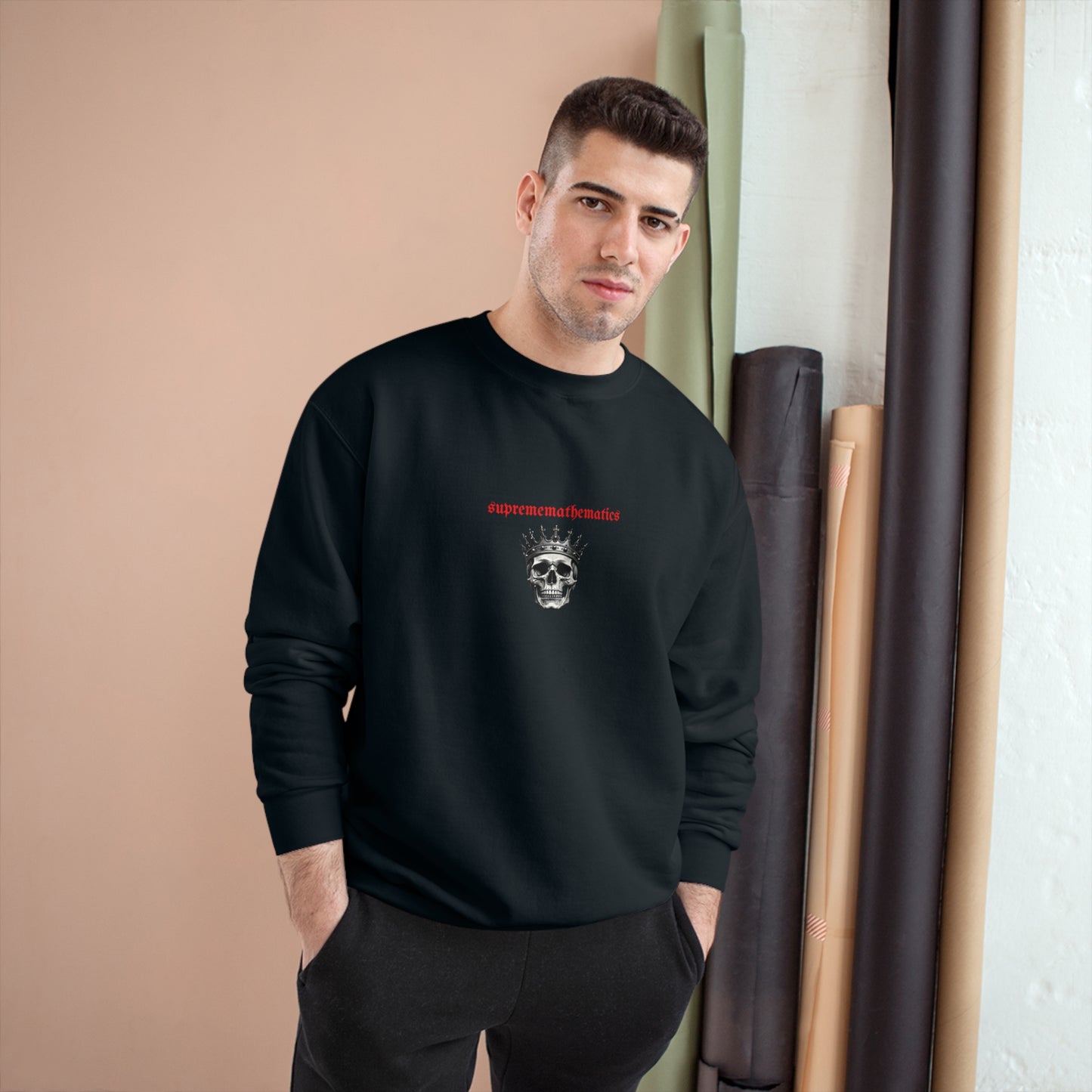 SUPREMEMATHEMATICS SUNFLOWER KINGS SWEATSHIRT