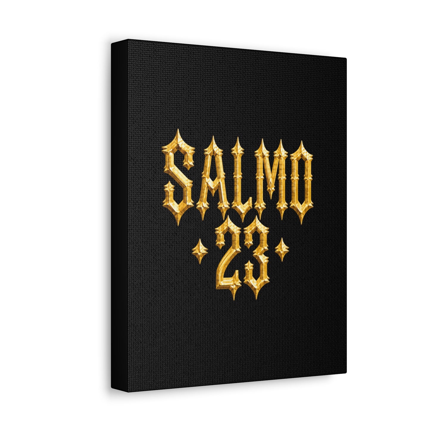 BOXXY PSALM 23 ART CANVAS BLACK
