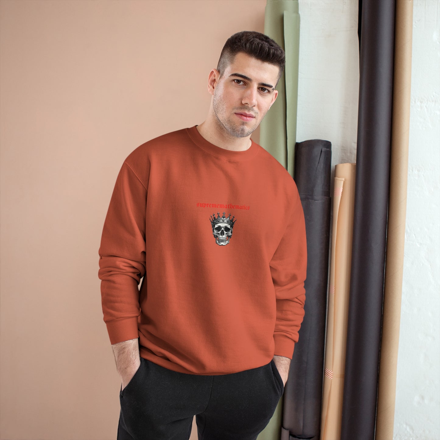SUPREMEMATHEMATICS SUNFLOWER KINGS SWEATSHIRT