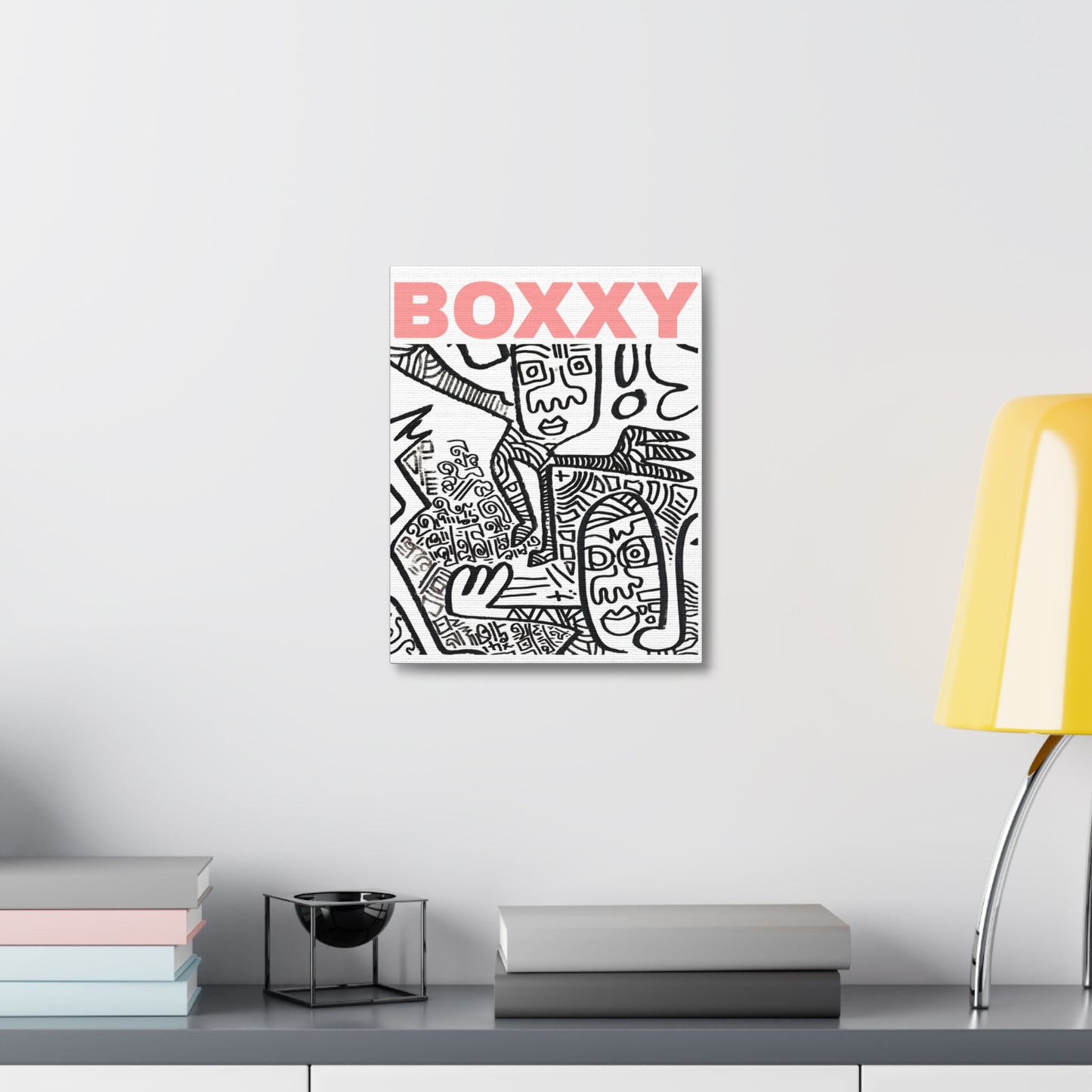 BOXXY HUMANOID 2 ART CANVAS