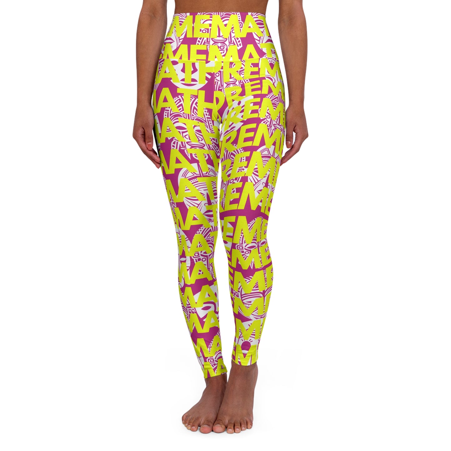 SUPREMEMATHEMATICS HIGH WAIST YOGA LEGGINGS