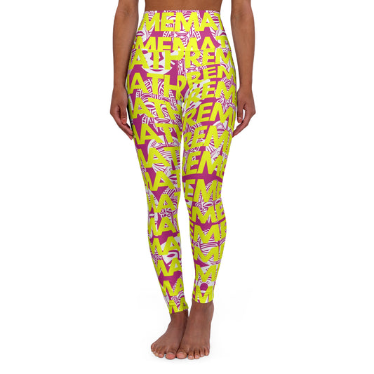 SUPREMEMATHEMATICS HIGH WAIST YOGA LEGGINGS