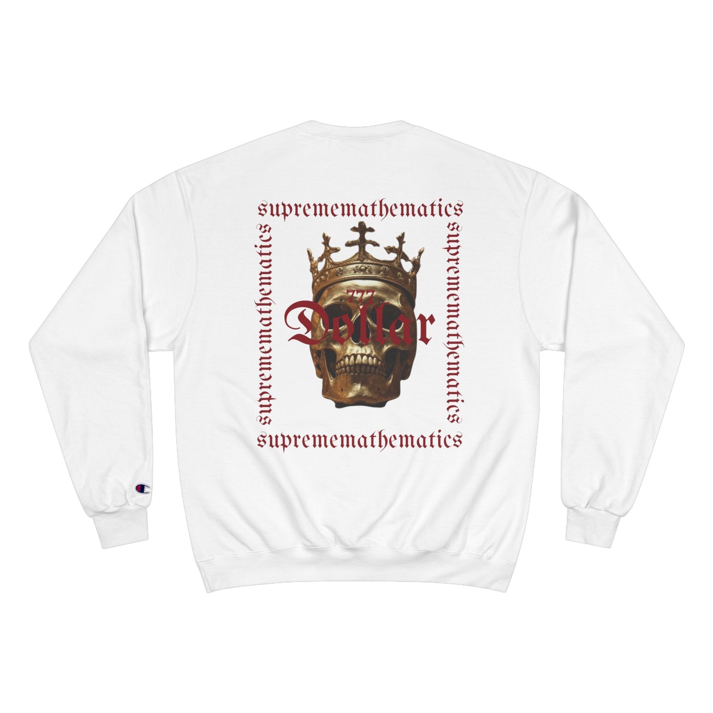 SUPREMEMATHEMATICS DOLLAR SWEATSHIRT