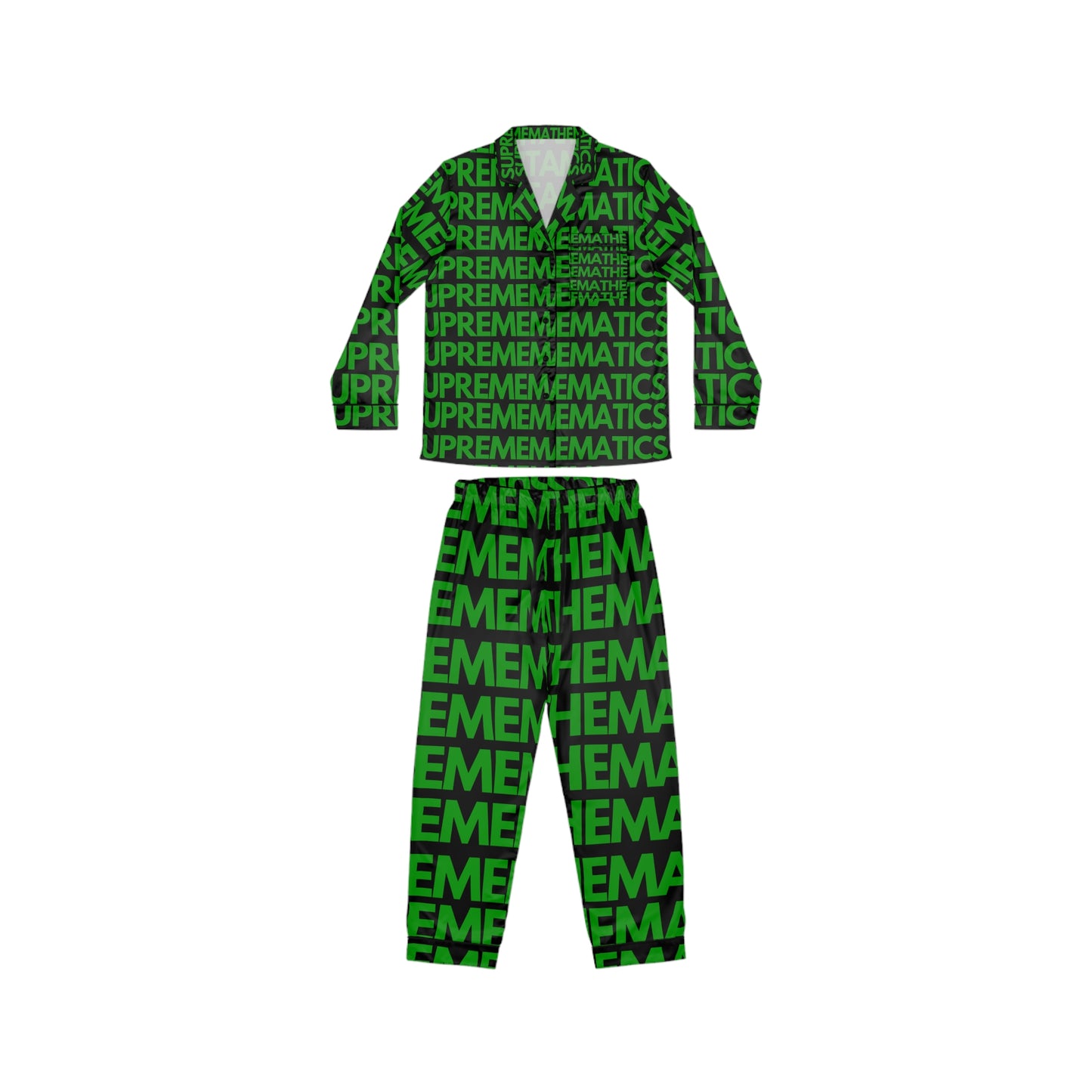 SUPREMEMATHEMATICS SATIN PAJAMAS