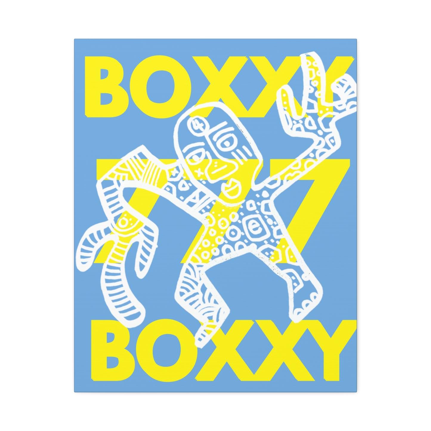 BOXXY 777 ART CANVAS LITE BLUE