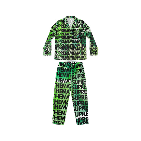 SUPREMEMATHEMATICS SATIN PAJAMAS