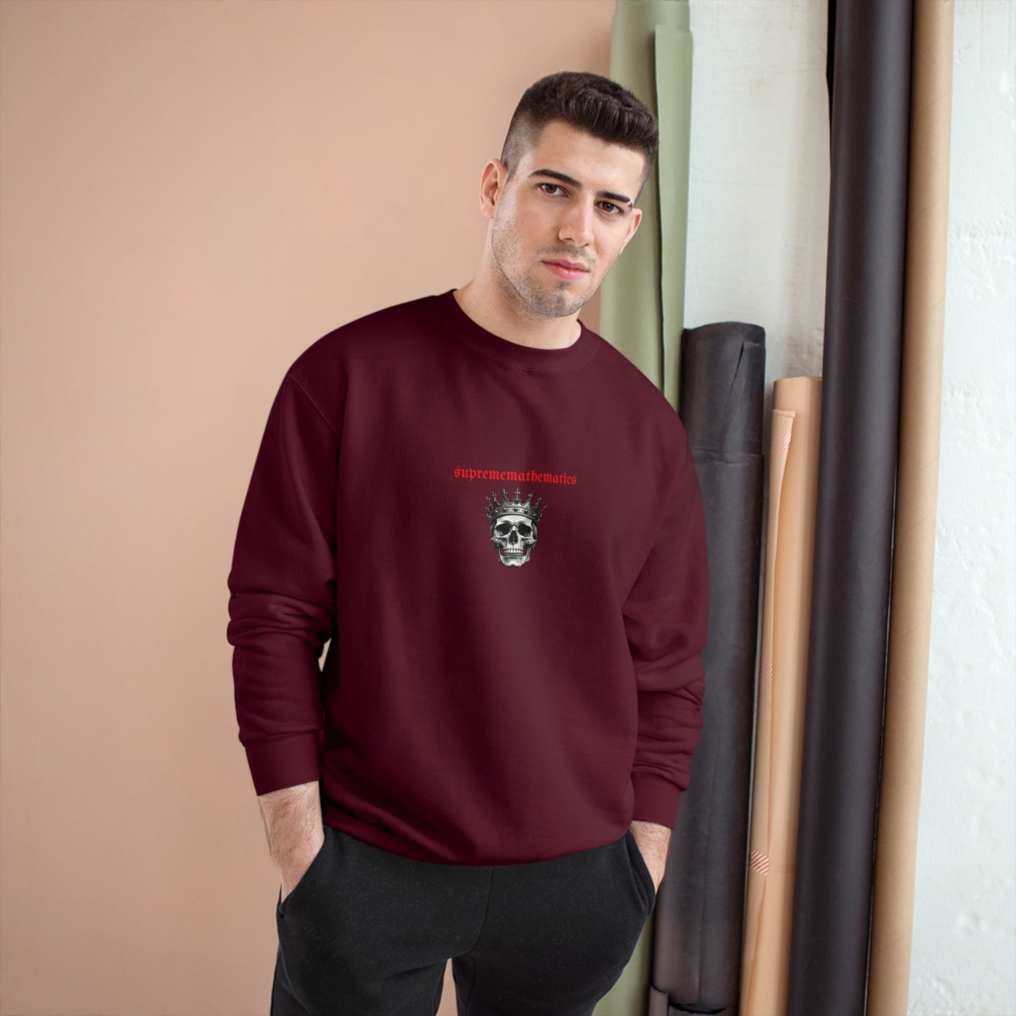 SUPREMEMATHEMATICS SUNFLOWER KINGS SWEATSHIRT