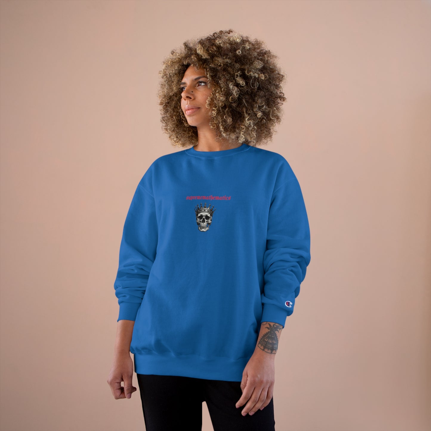 SUPREMEMATHEMATICS SUNFLOWER KINGS SWEATSHIRT