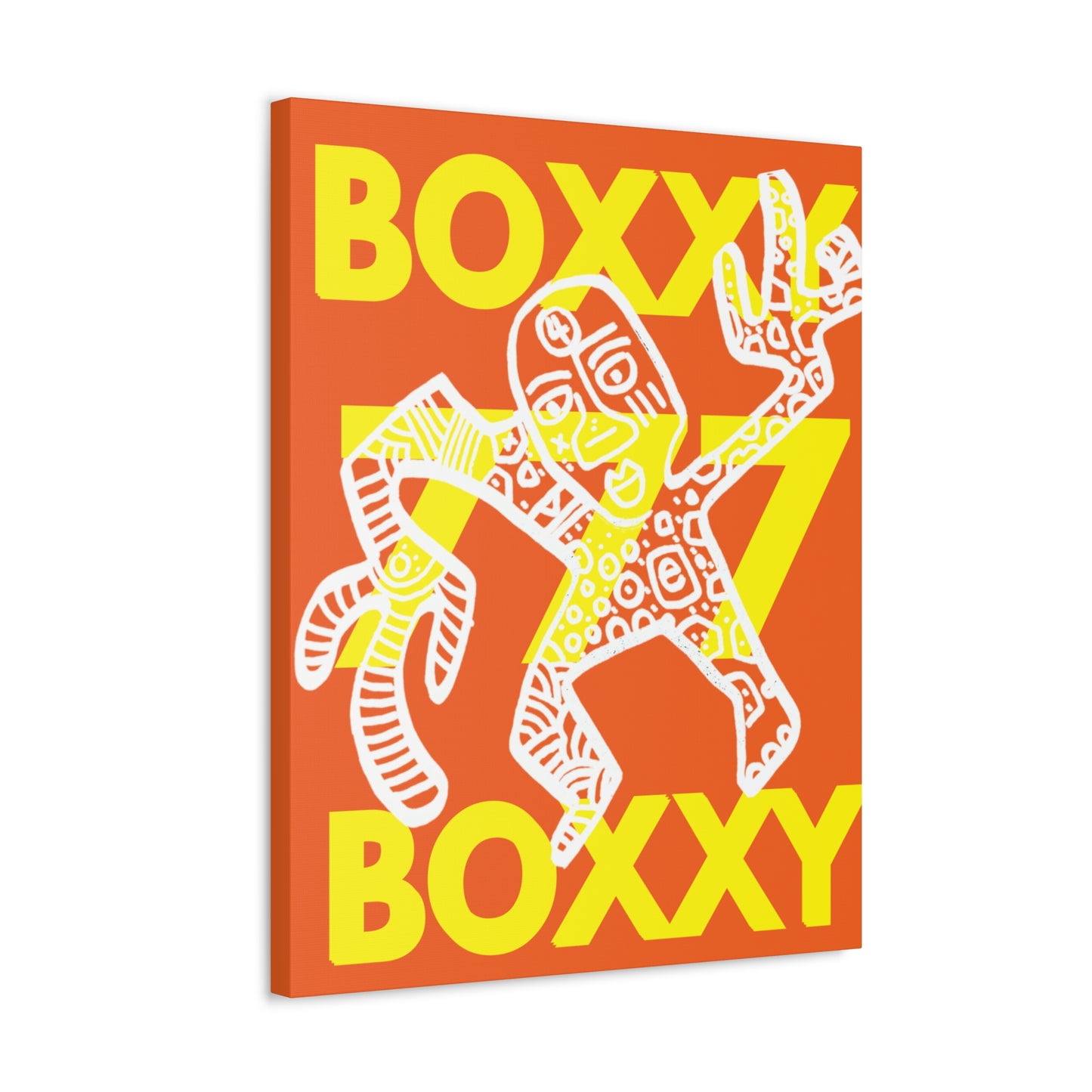 BOXXY 777 ART CANVAS ORANGE