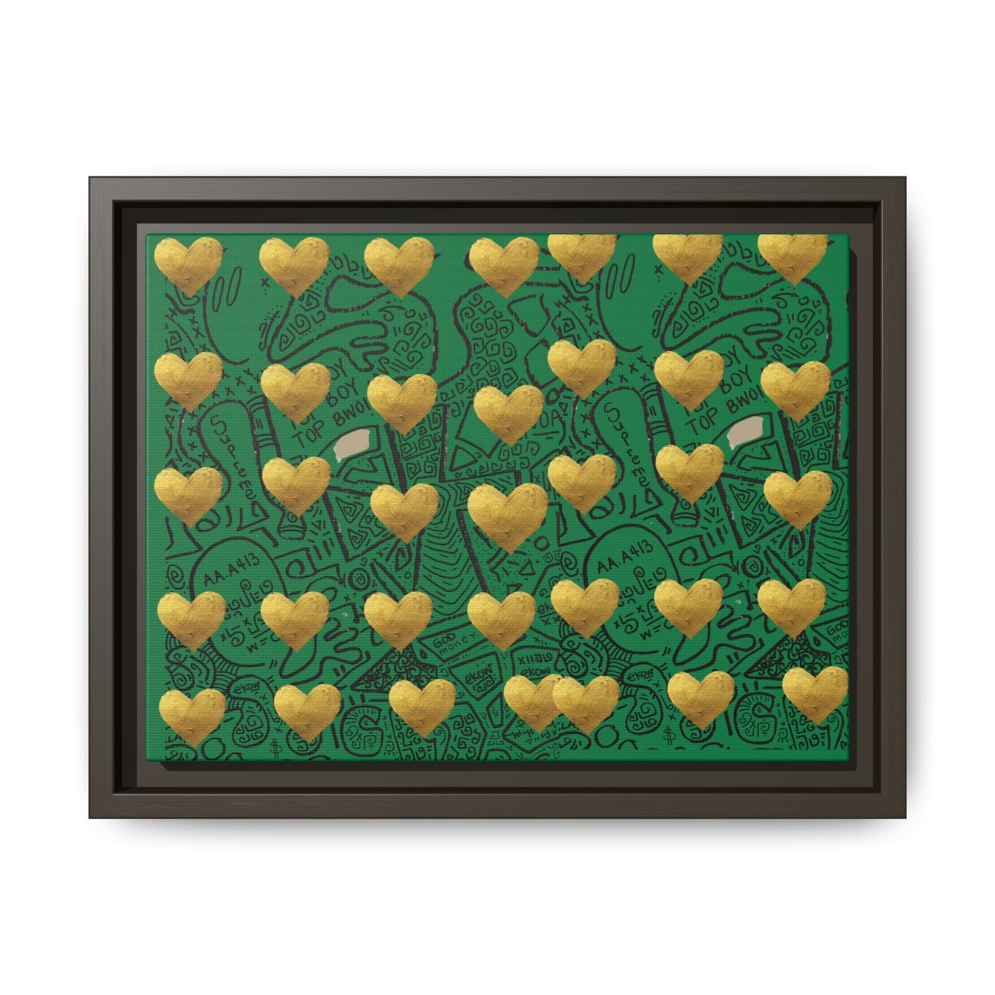 SUPREMEMATHEMATICS FRAMED CANVAS