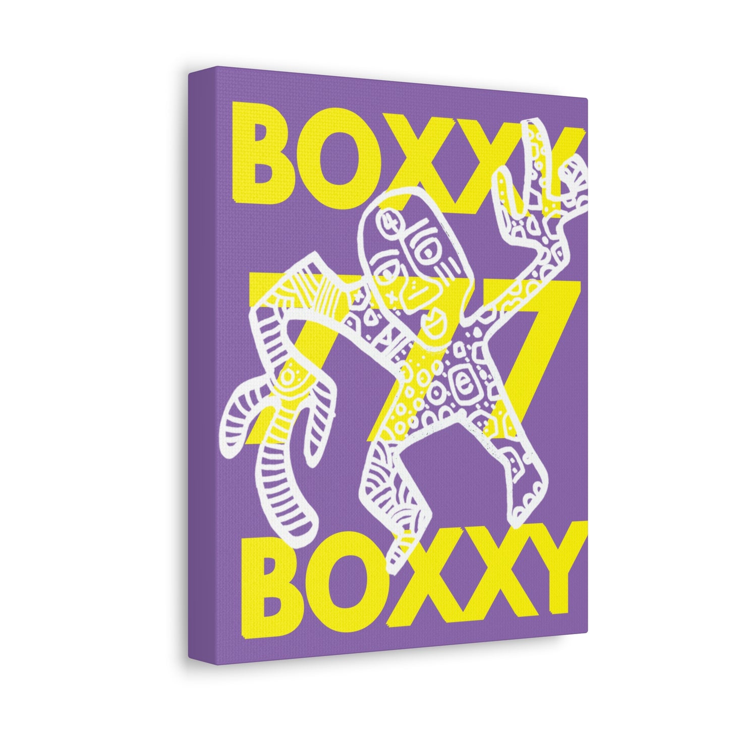 BOXXY 777 ART CANVAS LIGHT PURPLE