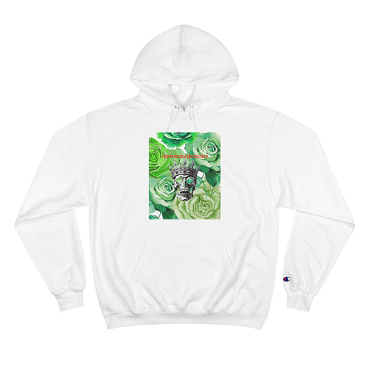 SUPREMEMATHEMATICS GREEN ROSES HOODIE