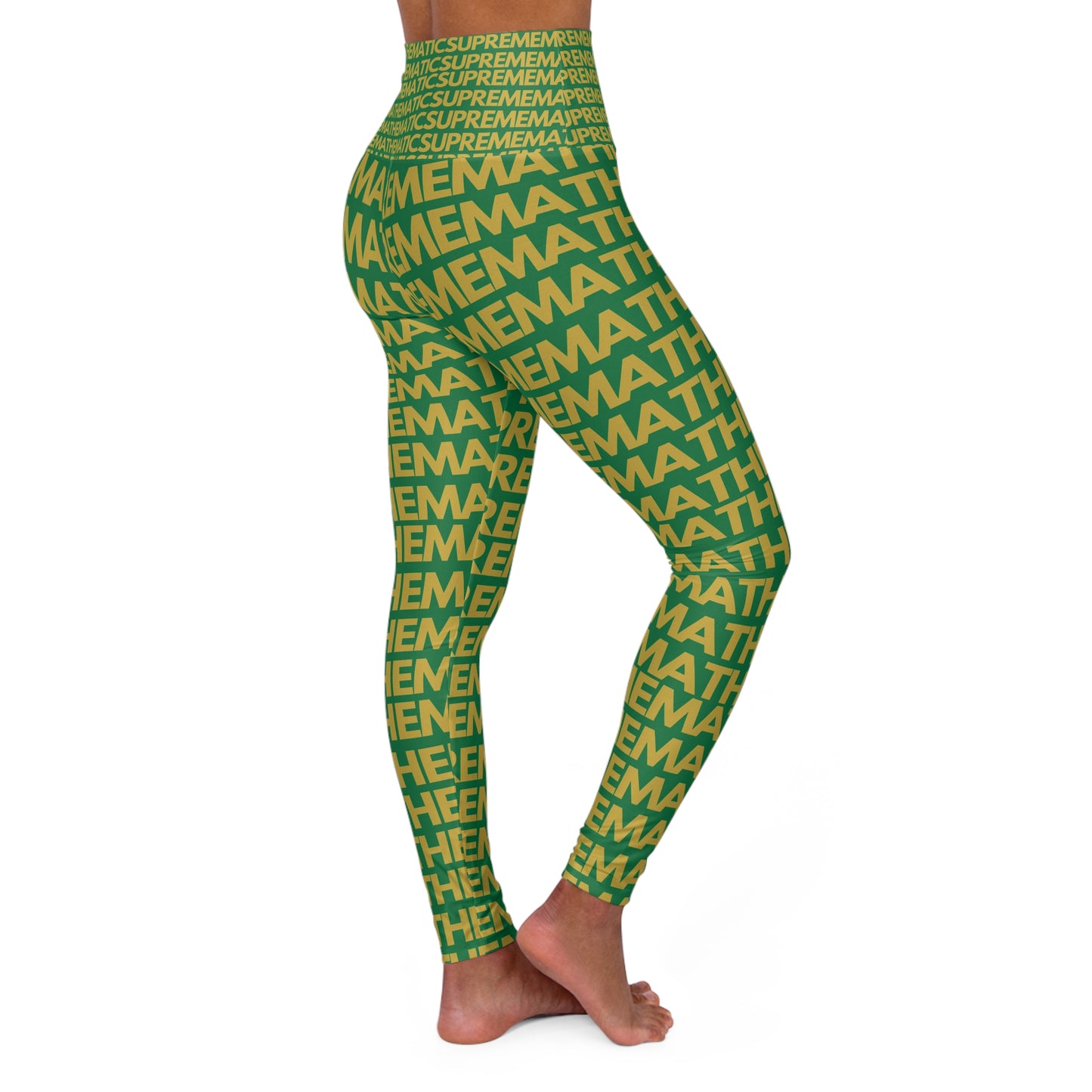 SUPREMEMATHEMATICS HIGH WAIST YOGA LEGGINGS