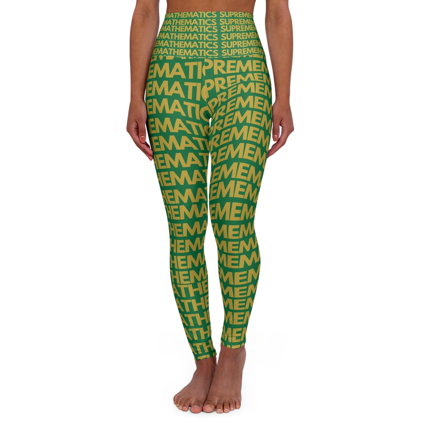 SUPREMEMATHEMATICS HIGH WAIST YOGA LEGGINGS