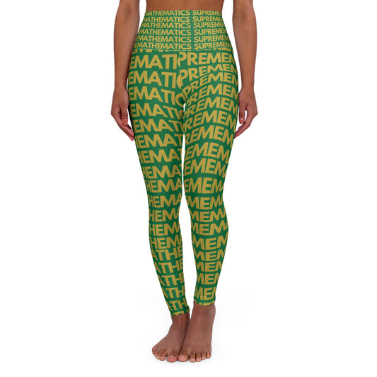 SUPREMEMATHEMATICS HIGH WAIST YOGA LEGGINGS