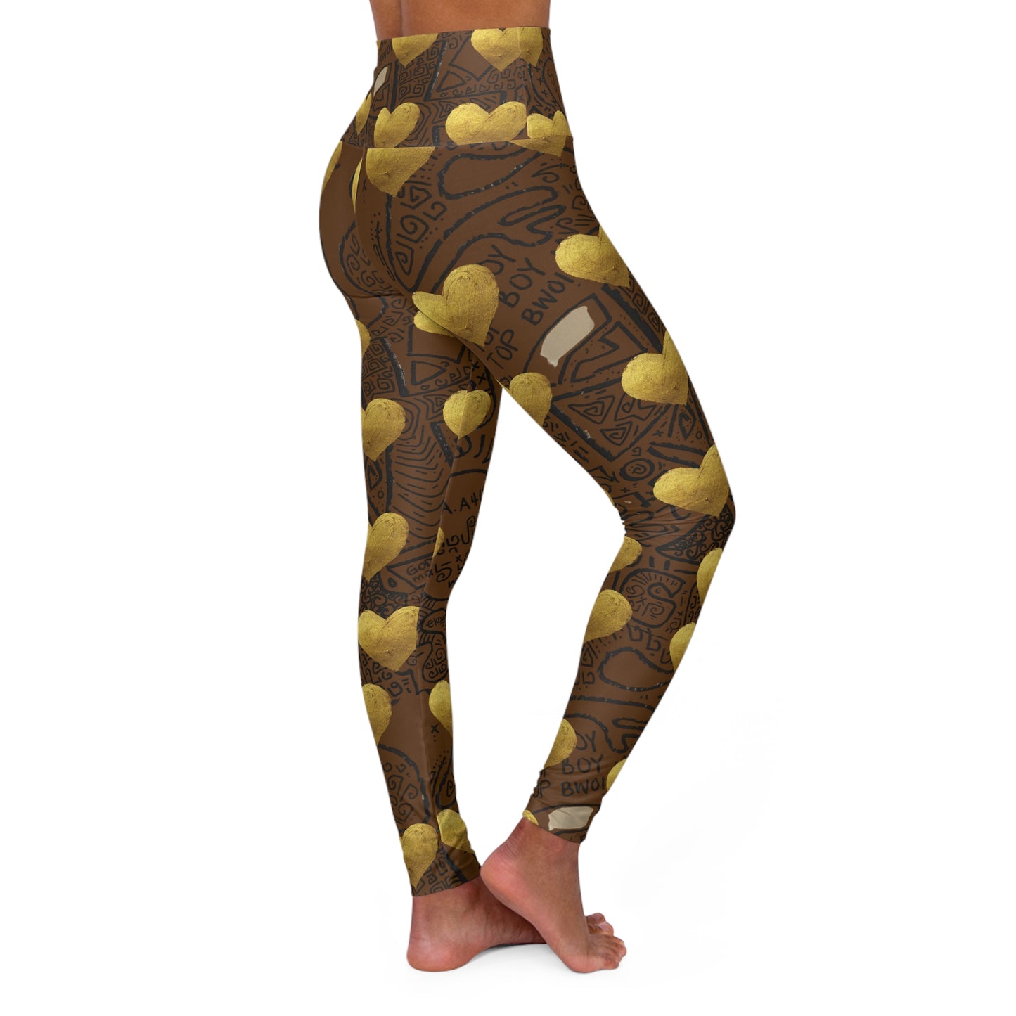 SUPREMEMATHEMATICS HIGH WAIST YOGA LEGGINGS