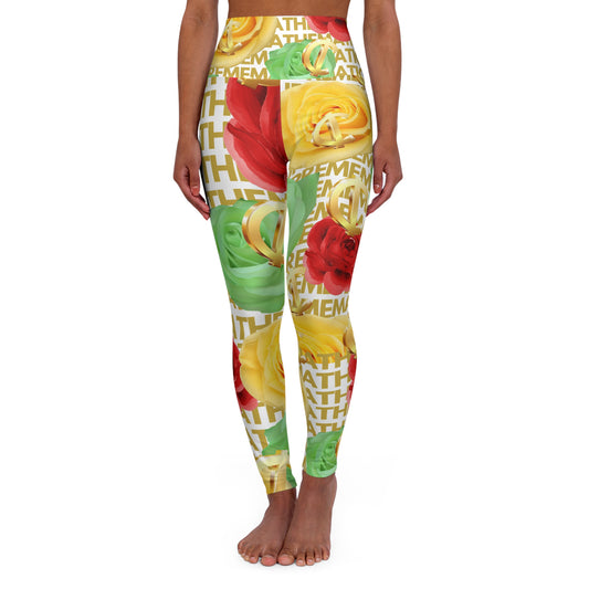 SUPREMEMATHEMATICS HIGH WAIST CEDI YOGA LEGGINGS