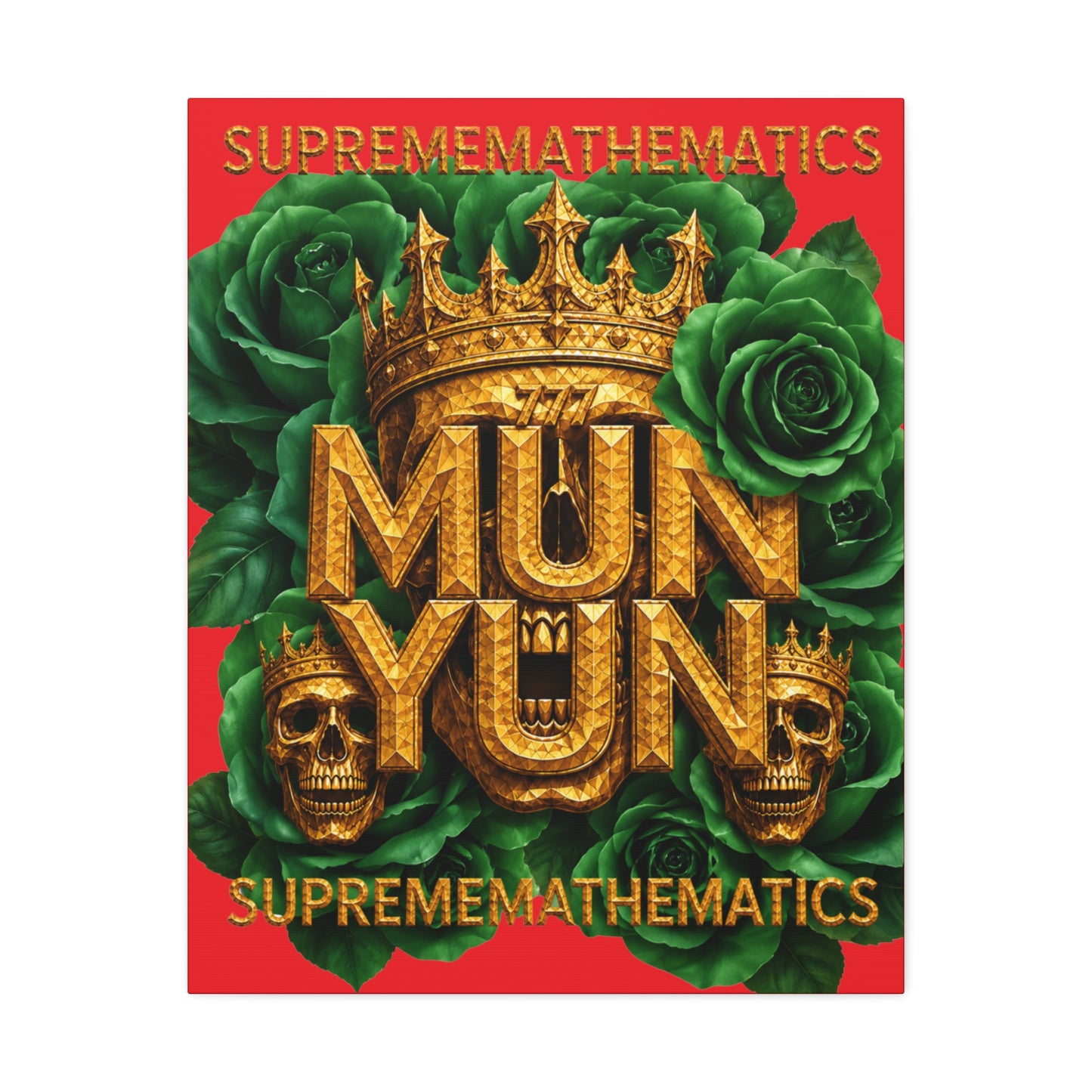 BOXXY MUNYUN ART CANVAS RED