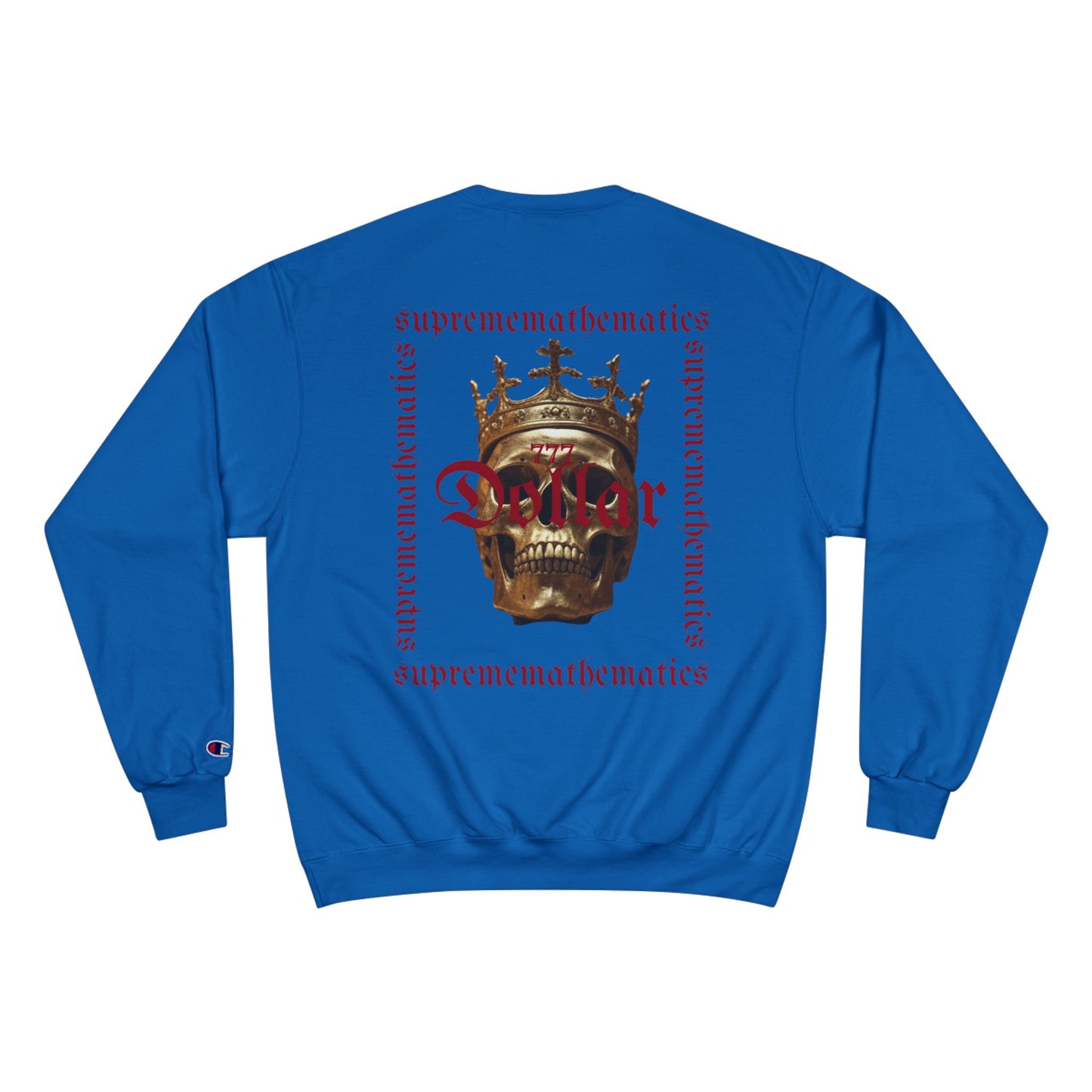 SUPREMEMATHEMATICS DOLLAR SWEATSHIRT