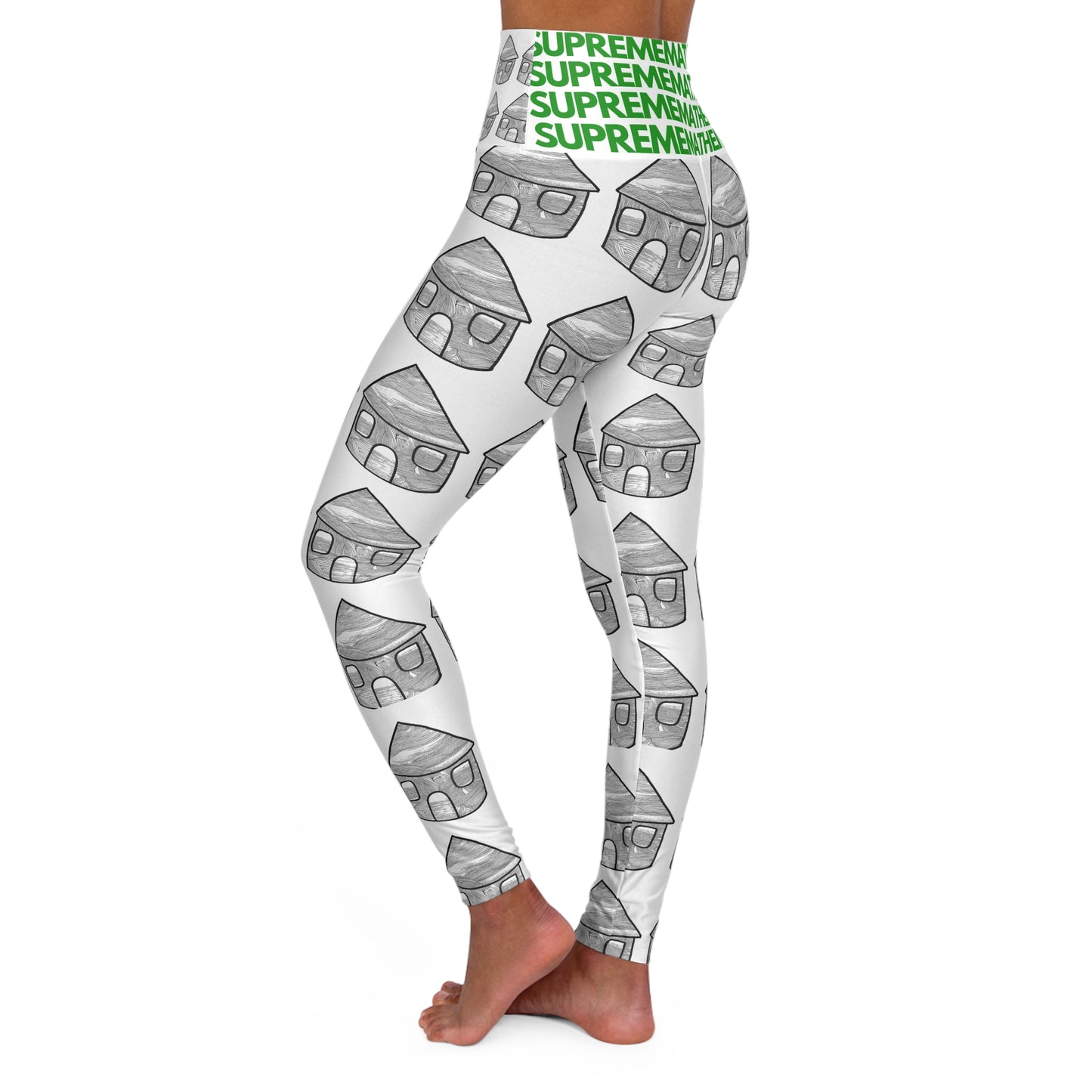 SUPREMEMATHEMATICS HIGH WAIST YOGA LEGGINGS