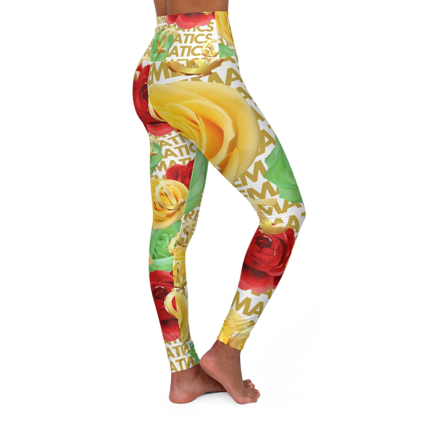 SUPREMEMATHEMATICS HIGH WAIST CEDI YOGA LEGGINGS