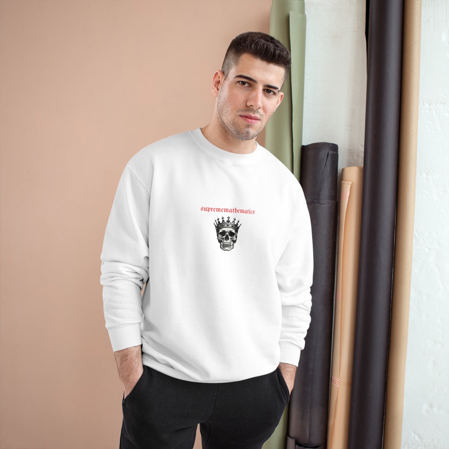 SUPREMEMATHEMATICS SUNFLOWER KINGS SWEATSHIRT
