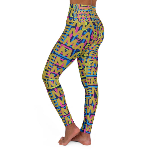 SUPREMEMATHEMATICS HIGH WAIST YOGA LEGGINGS