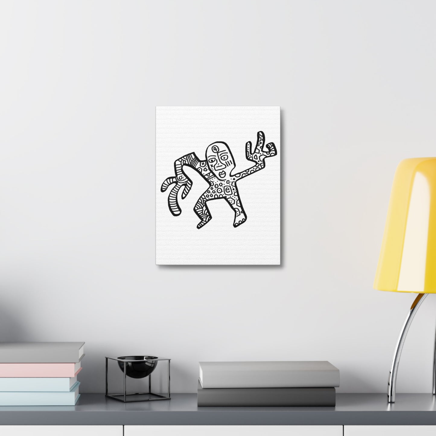 BOXXY HUMANOID ART CANVAS