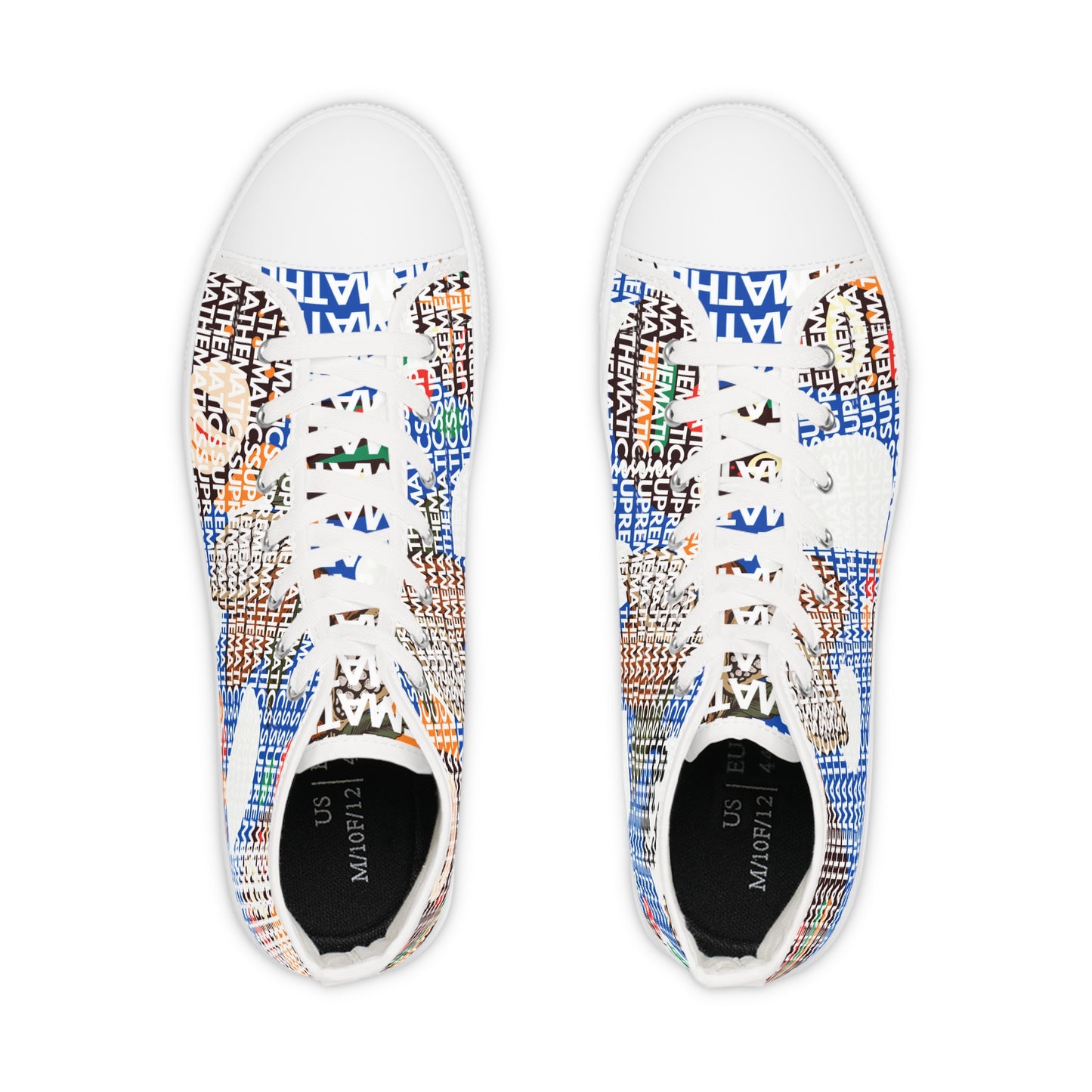 SUPREMEMATHEMATICS HIGH TOP SNEAKERS
