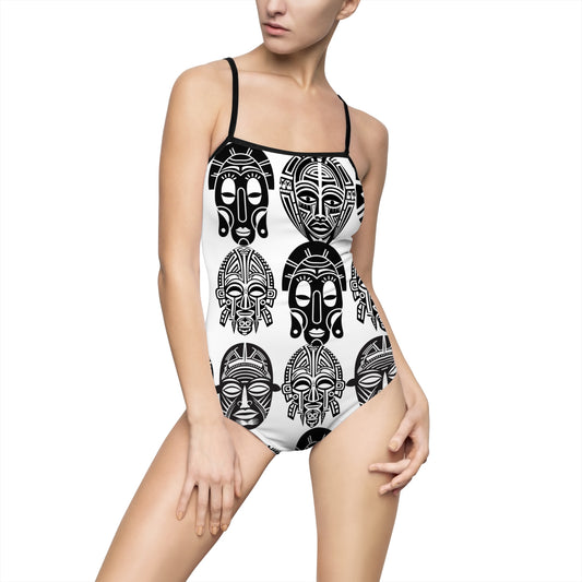 SUPREMEMATHEMATICS ONE PIECE SWIM SUIT