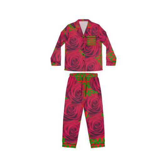 SUPREMEMATHEMATICS SATIN PAJAMAS