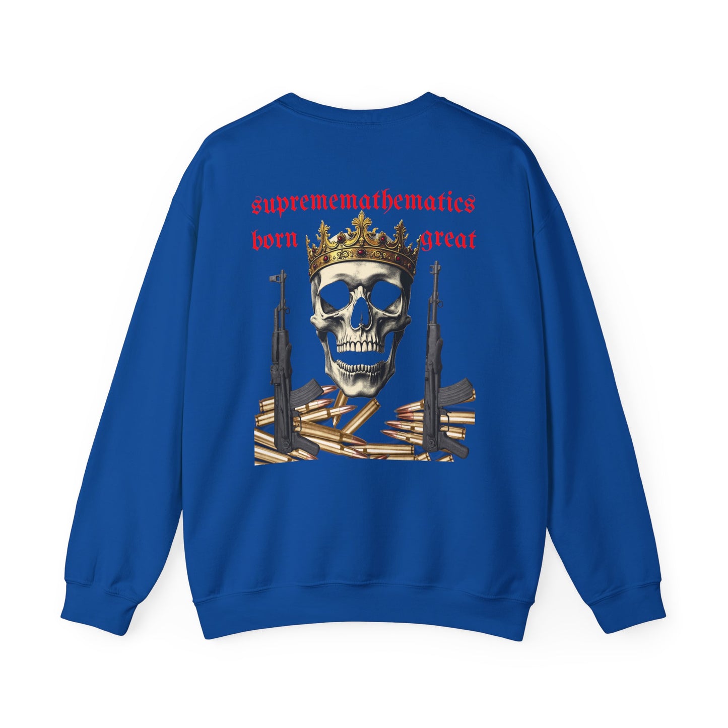 SUPREMEMATHEMATICS BORN GREAT SWEATSHIRT
