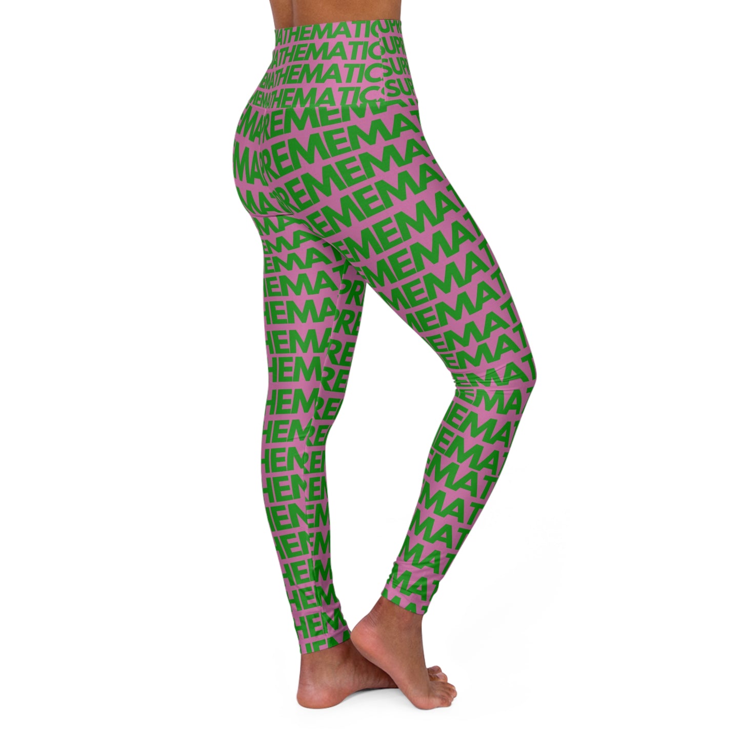 SUPREMEMATHEMATICS HIGH WAIST YOGA LEGGINGS