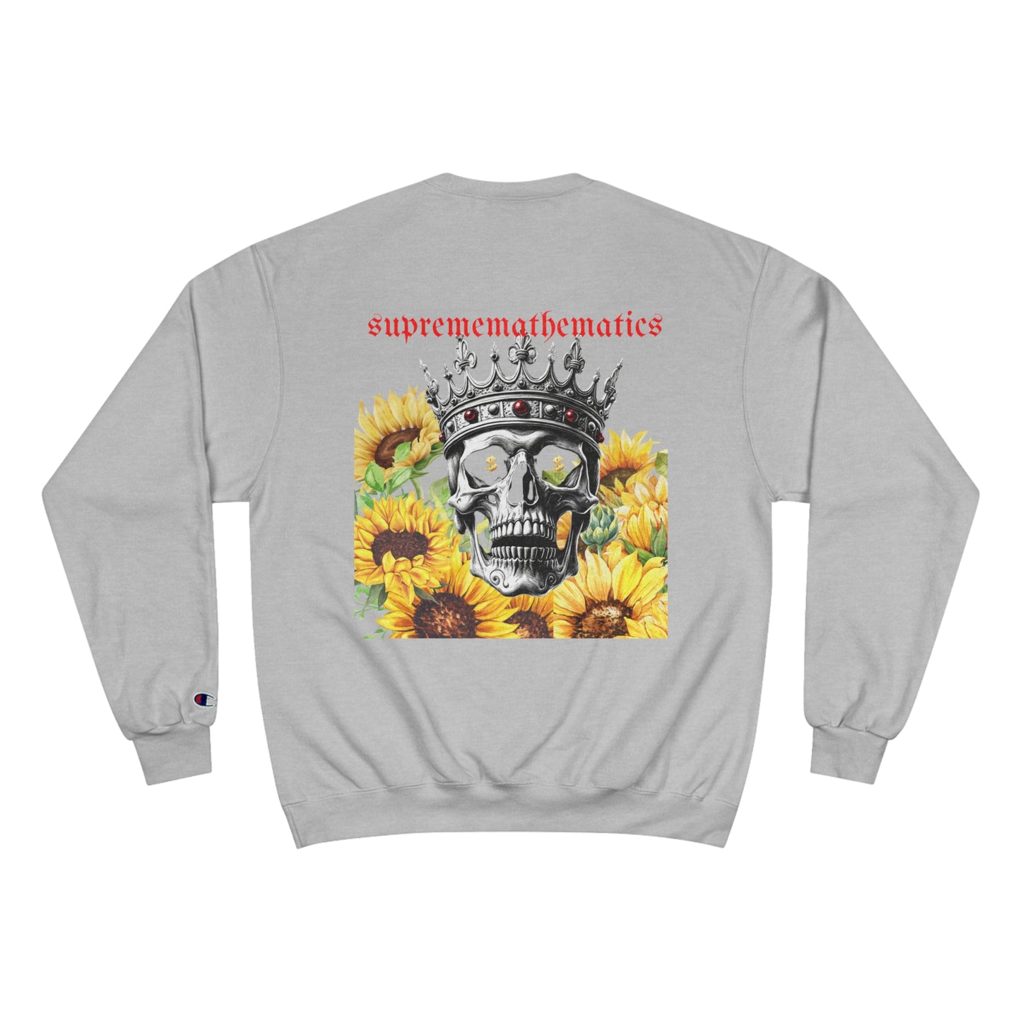 SUPREMEMATHEMATICS SUNFLOWER KINGS SWEATSHIRT