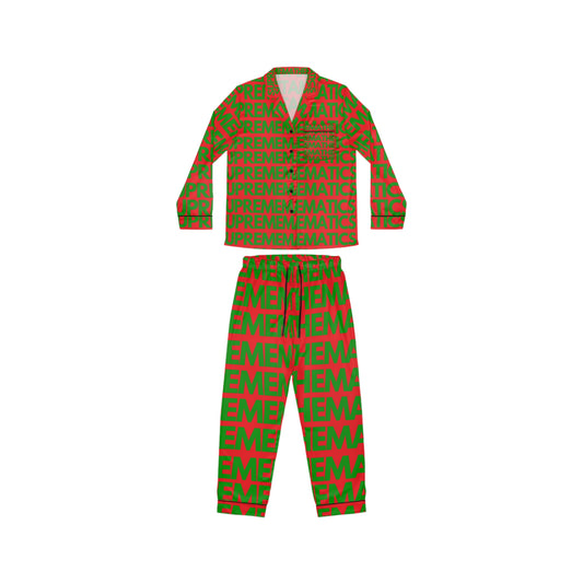 SUPREMEMATHEMATICS SATIN PAJAMAS