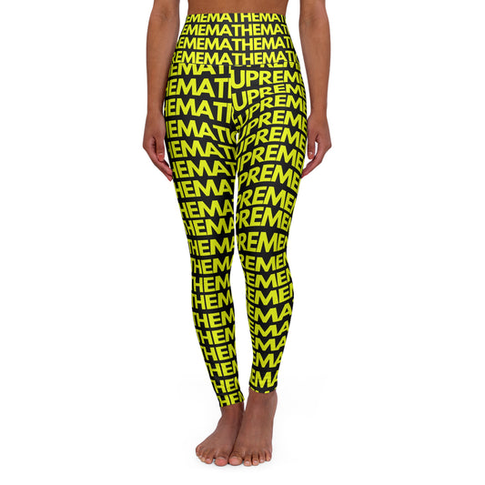 SUPREMEMATHEMATICS HIGH WAIST YOGA LEGGINGS