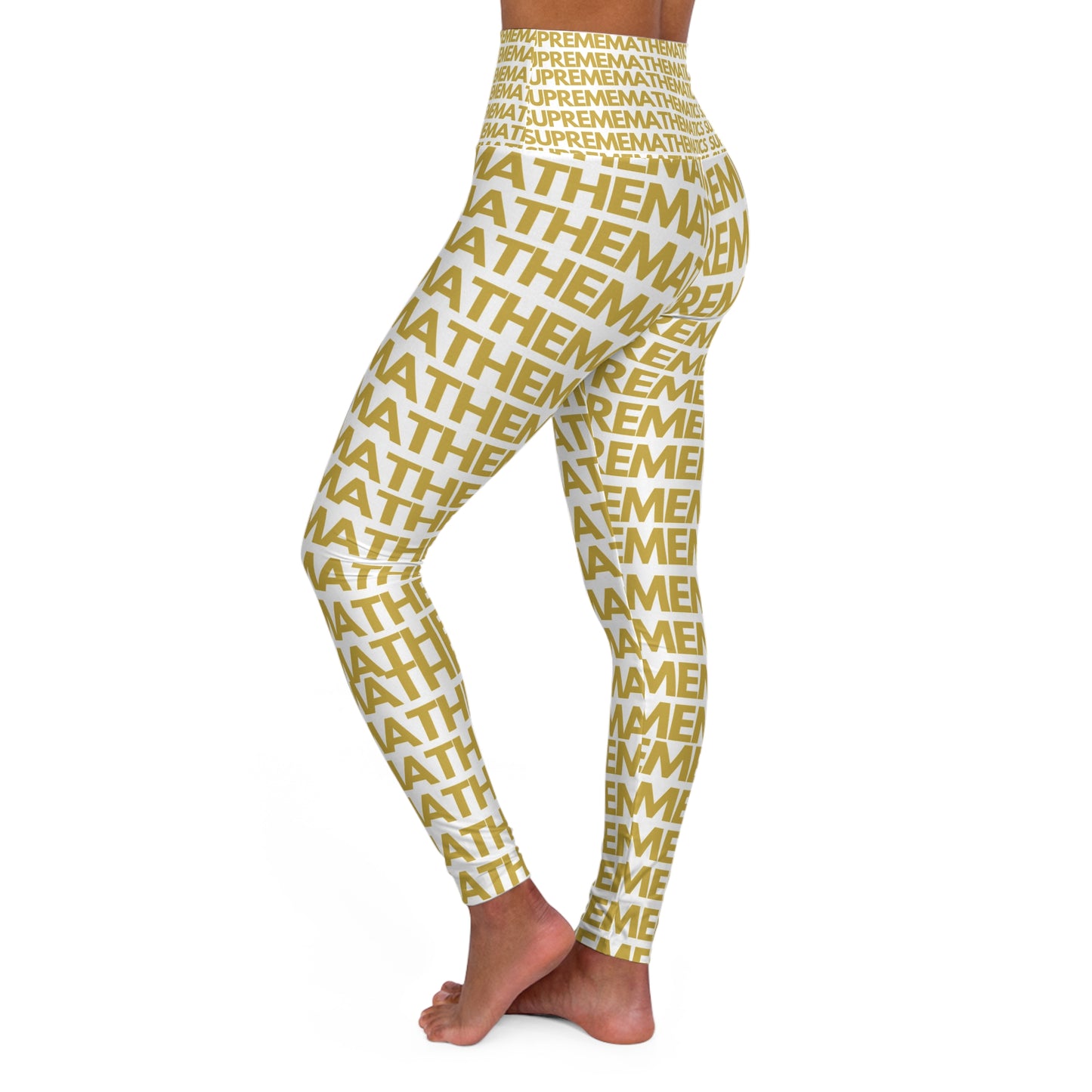 SUPREMEMATHEMATICS HIGH WAIST YOGA LEGGINGS