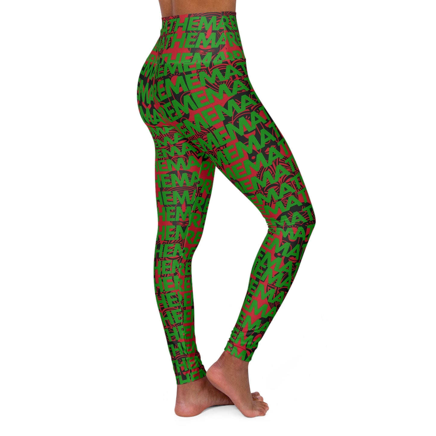 SUPREMEMATHEMATICS HIGH WAIST YOGA LEGGINGS