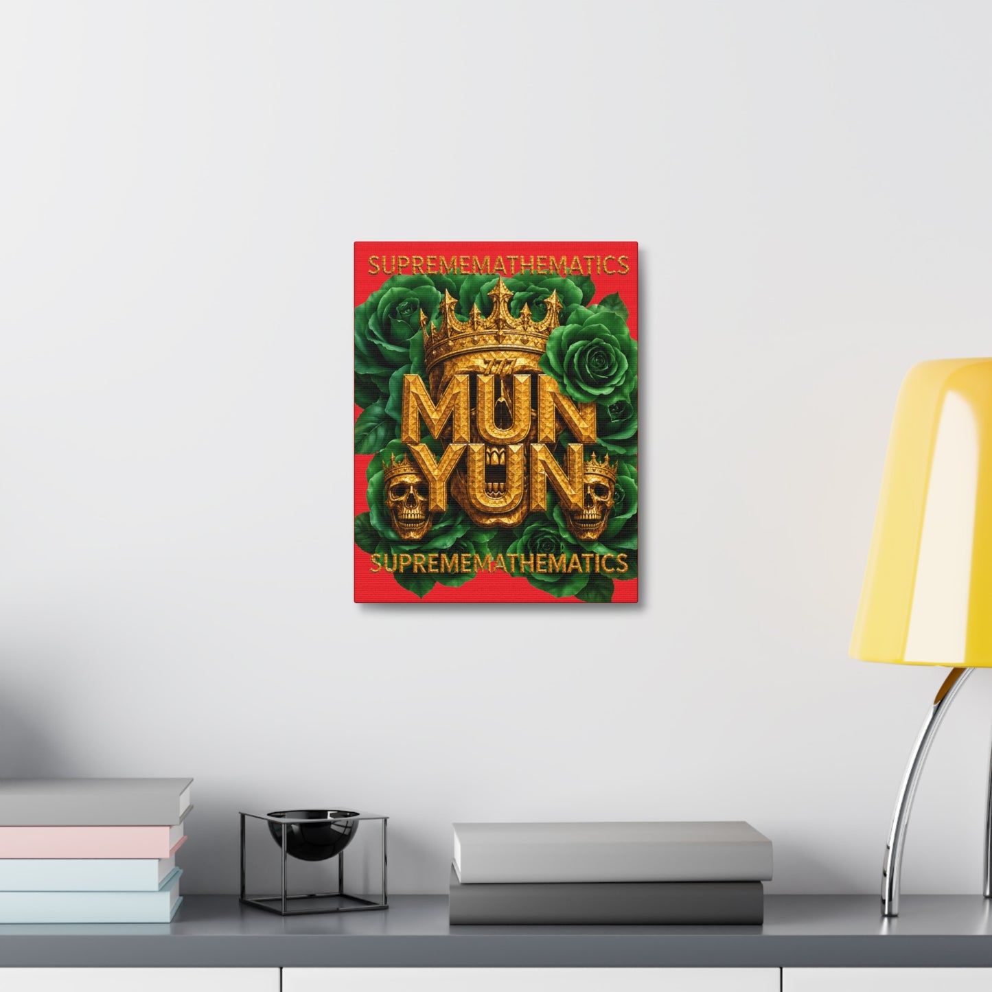 BOXXY MUNYUN ART CANVAS RED