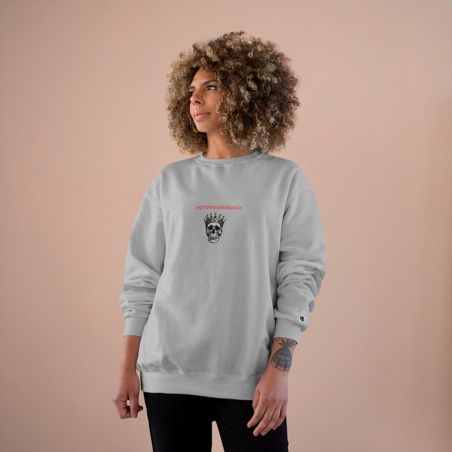SUPREMEMATHEMATICS SUNFLOWER KINGS SWEATSHIRT