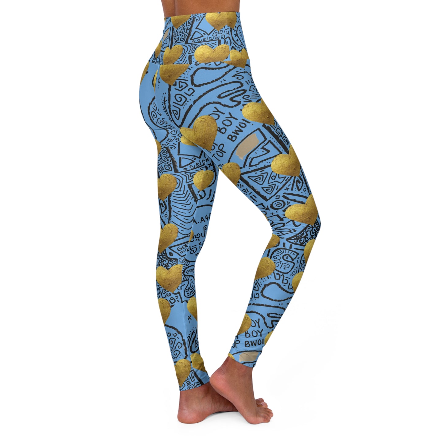 SUPREMEMATHEMATICS HIGH WAIST YOGA LEGGINGS