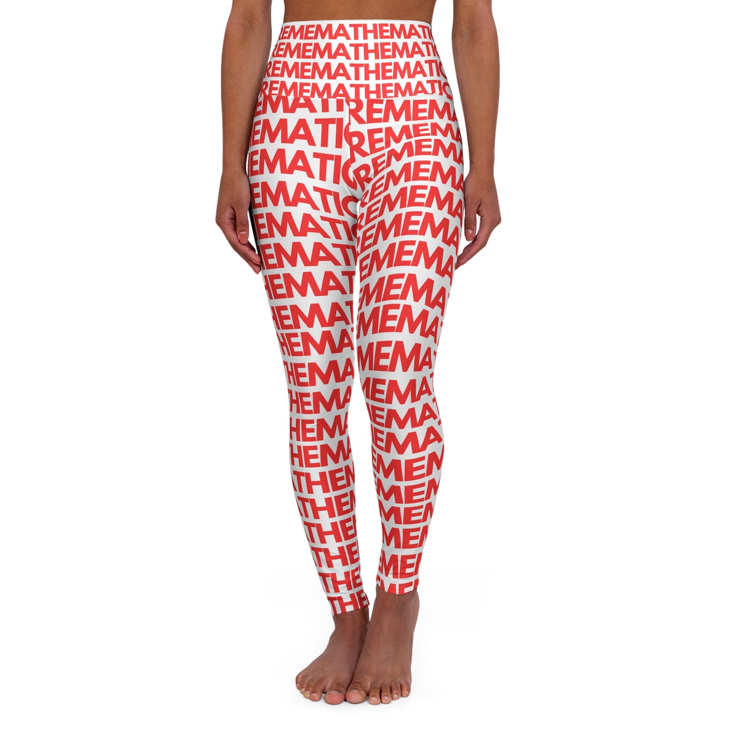 SUPREMEMATHEMATICS HIGH WAIST YOGA LEGGINGS
