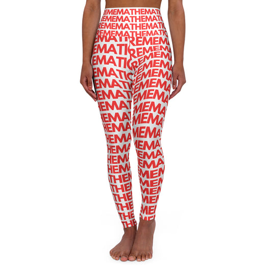 SUPREMEMATHEMATICS HIGH WAIST YOGA LEGGINGS