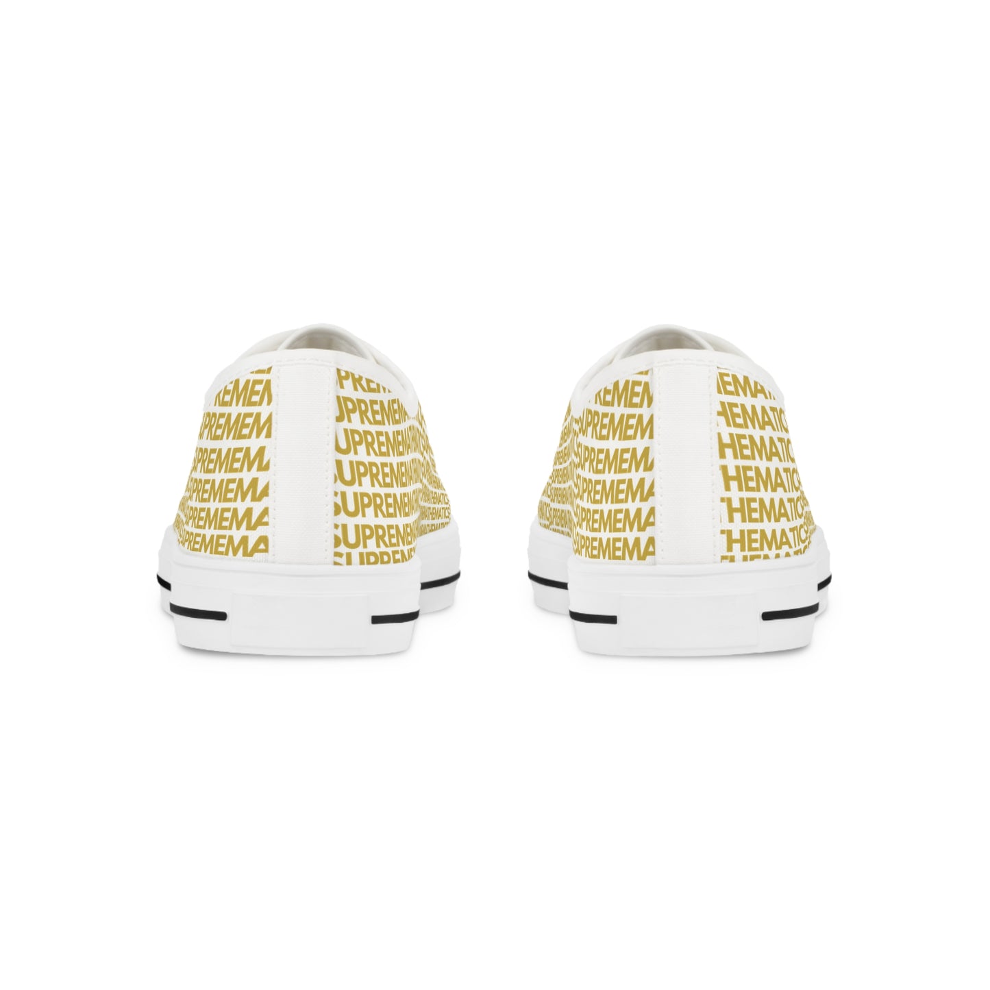 SUPREMEMATHEMATICS LOW TOP SNEAKERS