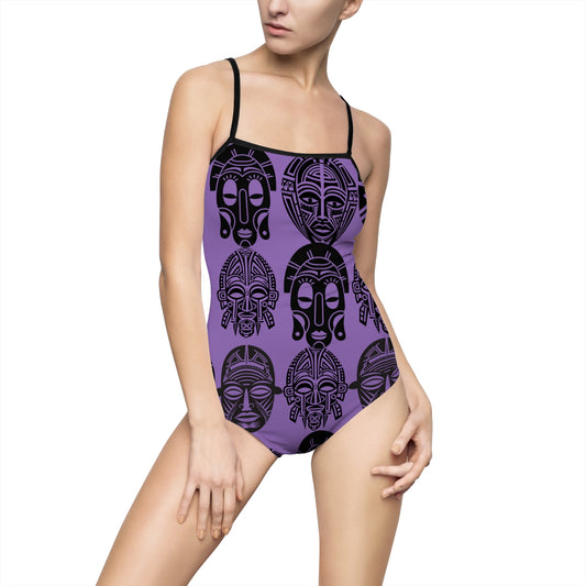 SUPREMEMATHEMATICS ONE PIECE SWIM SUIT