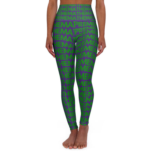 SUPREMEMATHEMATICS HIGH WAIST YOGA LEGGINGS