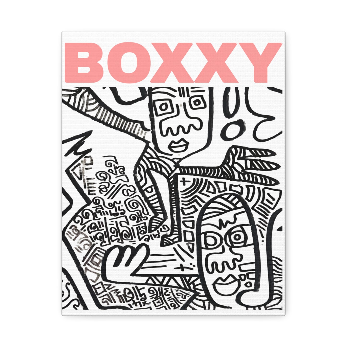BOXXY HUMANOID 2 ART CANVAS