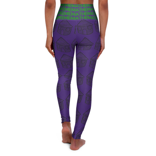 SUPREMEMATHEMATICS HIGH WAIST YOGA LEGGINGS
