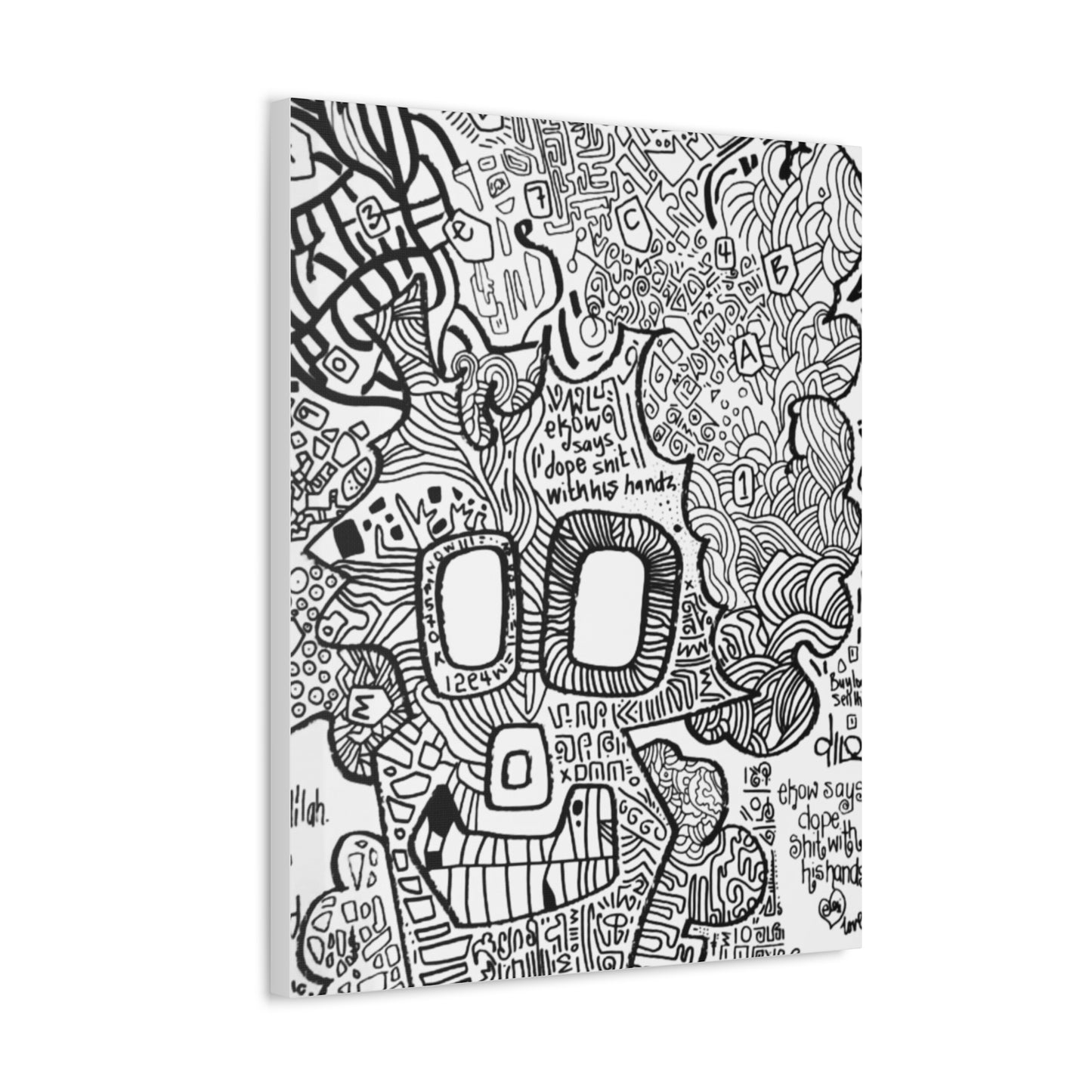 BOXXY HUMANOID 3 ART CANVAS
